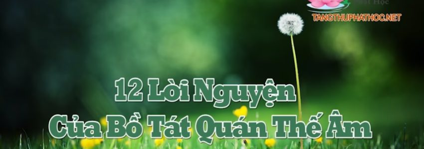 12 Lời Nguyện Của Bồ Tát Quán Thế Âm